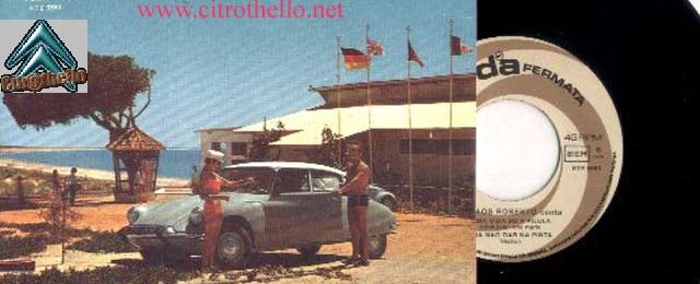 LES DISQUES avec une Citroën sur la pochette.