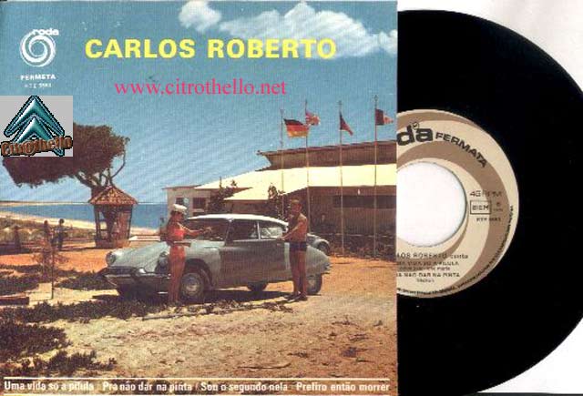 LES DISQUES avec une Citroën sur la pochette.