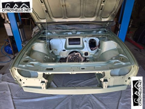 MA PEUGEOT 505 SR 1983 11240 KIL. POSE DE LA CLIMATISATION RESTAURATION MECANIQUE 02.