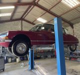 DS 23 IE 1973 DE MARC ROUGE MASSENAT. RESTAURATION MECANIQUE AVEC AJOUT CLIMATISATION 01.