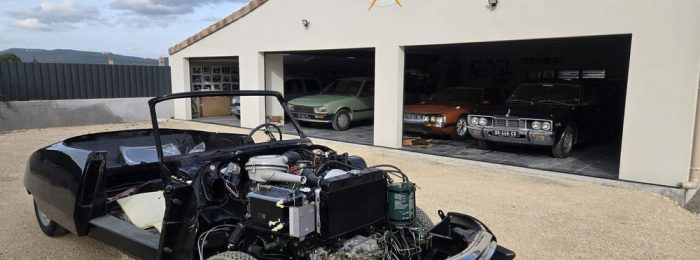 DS 21 CABRIOLET 1969 RESTAURATION TOTALE POUR YAN 05.